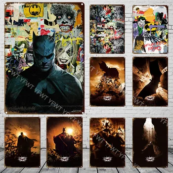 Vintage Inhumans Metal Poster Tabela Retro Marvel Çizgi Roman Sanat Boyama Metal Plaka Şık Kulübü Sinema Ev Dekorasyon Plaklar