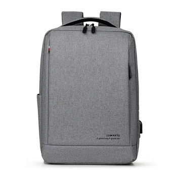Laptop çantası Sırt Çantası 15.6 İnç USB şarj portu ile Sırt Çantası Seyahat Daypacks Erkek Sırt Çantası Mochila İş Sırt Çantası Kadın Erkek