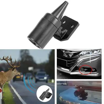 Araba Hayvan Kovucu Araba Ultrasonik Hayvan Uyarı Islık Uyarı Sticker Geyik Alarm Cihazı Tutkal Hayvan Güvenliği Hayvan Kovucu