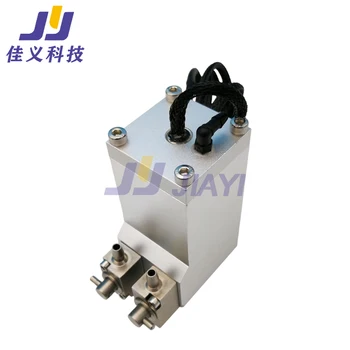 2 Çeşit UV Mürekkep Alt tankı Metal Alt tankı LİYU / Gongzheng / Polaris Flatbed Yazıcı Negatif Basınç Kartuşu