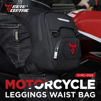 4.3 L Motosiklet Bel Çantası Su Geçirmez bacak çantası Açık Rahat Moto çantası fanny paketi Motosiklet Ayarlanabilir kalça kemeri Sırt Çantası