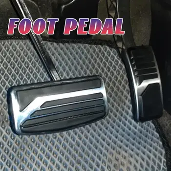 Araba pedal pedi Kapak Citroën C4 Aircross Peugeot 4008 İçin MT Yakıt fren debriyaj Footrest Gaz Pedalı 2012 2013 2014 2015 2016
