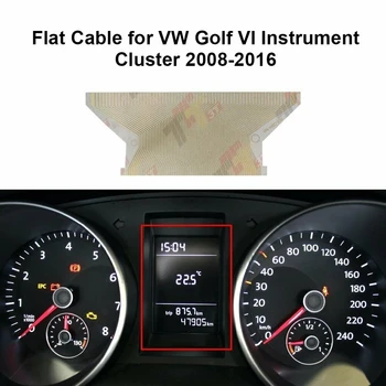 VW Golf VI Passat T5 Polo, Skoda Fabia, Seat Altea Enstrümanı için Düz Kablo