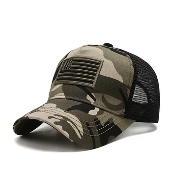 Yeni Erkek Örgü beyzbol şapkası Erkek Kadın Taktik Ordu Askeri Baba Şapka ABD Amerikan Bayrağı ABD Unisex Hip Hop Şapka Açık Spor Kapaklar