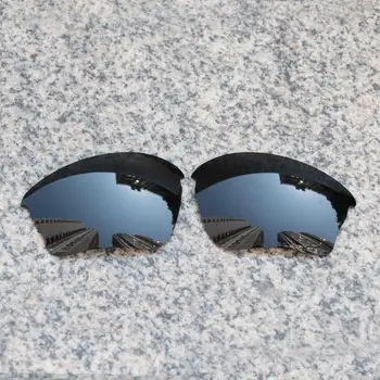 Toptan E. O. S Polarize Gelişmiş Yedek Lensler Oakley Yarım Ceket XLJ Güneş Gözlüğü - Siyah Polarize