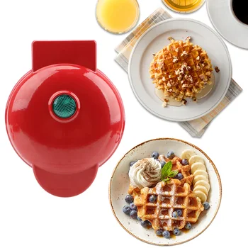 Mini Elektrikli Waffle makinesi Kahvaltı Waffle Kalıpları yumurta kek fırını Kabarcık yumurta kek fırını Tava Eggette Makinesi Mini Waffle Pot