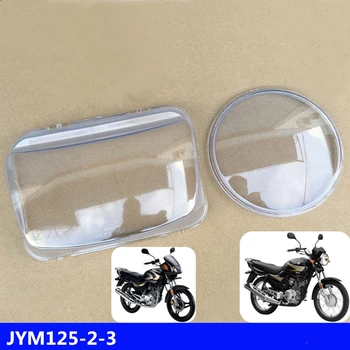 Motosiklet aksesuarları JYM125-2-3 far abajur lens plastik lamba kabuk