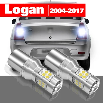 Dacia Logan 2004-2017 için Aksesuarları 2 adet LED Ters İşık Yedekleme Lambası 2006 2007 2008 2009 2010 2011 2012 2013 2014 2015 2016