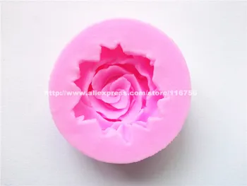 Yeni! Ücretsiz Kargo Mini Çiçek Şekilli Silikon Kalıp Kek Dekorasyon Fondan Kek 3D Gıda Sınıfı Silikon Kalıp 229
