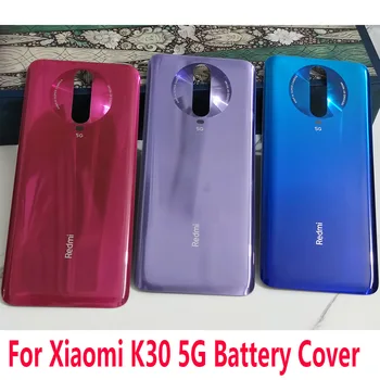 Xiaomi K30 5G arka Pil Kapağı Arka Kapı Konut Case Değiştirme Xiaomi K30 5G Pil Kapağı + Tutkal