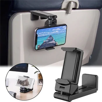 Evrensel Uçak telefon standı Tutucu 360 Döndür Seyahat Telefon Dağı Uçan Handsfree Esnek Telefon Klip iPhone / Android