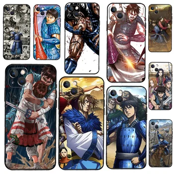 Anime Krallık Manga Telefon kılıfı İçin iPhone 14 Pro 13 Pro Max 13 Mini 12 11 Pro Max X XS Max 6 6S 7 8 Artı SE2