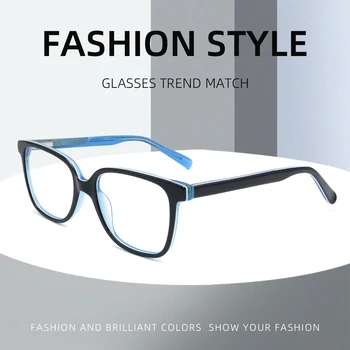 NONOR Klasik 2021 Moda Gözlük Kadınlar İçin Kare Erkek Gözlük Gözlük Çerçevesi Optik Okuma Asetat Gözlük Çerçeveleri