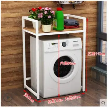 Çamaşır makinesi rafı makaralı zemin çok katmanlı raf ev banyo depolama depolama rafı balkon çamaşır dolabı