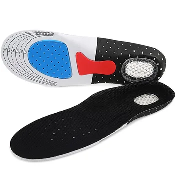 USHINE Ücretsiz Boyutu Unisex Ortez Arch Destek Spor Ayakkabı Pad Spor Koşu Jel Tabanlık Yerleştirin Yastık Erkekler Kadınlar için