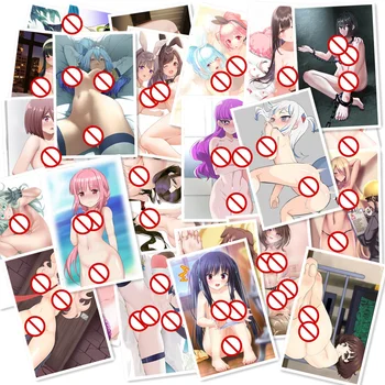 10/30/50/100 Adet Yetişkin Anime Hentai Seksi Waifu Tavşan Kız Suncensored Çıkartmalar Bavul Dizüstü Çıkartmaları Graffiti Sticker Oyuncaklar Hediyeler