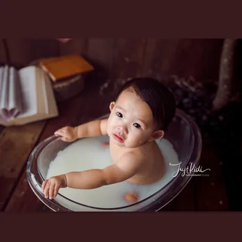 Yenidoğan Fotoğraf Sahne Bebek Akrilik süt küveti İliklerine Duş Bebek Fotoğraf Çekimi Yatak Mobilya Fotoğraf Aksesuarları