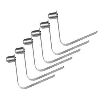 (Paket 5/6) 8mm Metal Kayık Kürek Yaylı Klipsler-çadır direği Klipsleri - Snap Düğmesi