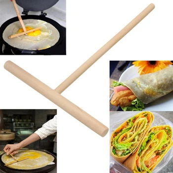 1 Adet Çin Özel mutfak gereçleri Gözleme Hamur Ahşap Serpme Sopa Ev DIY Restoran Kantin Pişirme Özel Malzemeleri