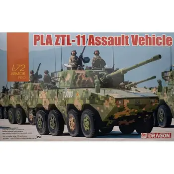 EJDERHA 7683 1/72 Ölçekli PLA ZTL - 11 Saldırı Araç model seti