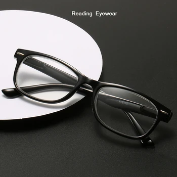 Seemfly Okuma Gözlükleri Diyoptri İle +1.0 1.5 2.0 2.5 3.5 4.0 Presbiyopik Erkekler Kadınlar Ultralight Hipermetrop Gözlük Vintage Çerçeve