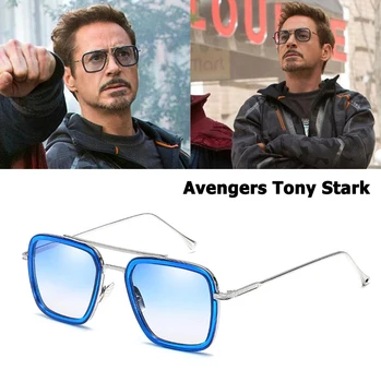 JackJad 2020 Moda Serin Tony Stark Uçuş 006 Stil Güneş Gözlüğü Erkekler Kare Havacılık Marka Tasarım güneş gözlüğü Oculos De Sol