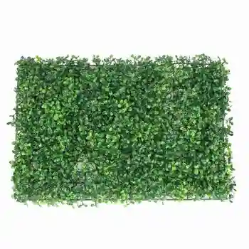 40x60 cm Yeşil Plastik Çim Halı, Ev Bahçe Duvar Mağaza Arka Plan Güzelleştirme İçin Kullanılan