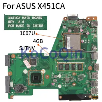 ASUS X451CA 1007U Dizüstü Anakart REV.2. 0 SJTNV HM70 4GB RAM Laptop Anakart