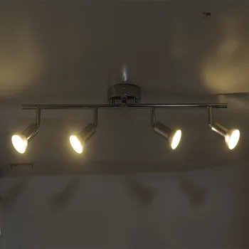 Dönebilen tavan ışık odası ayarlanabilir mutfak oturma yemek odası ldecoracion ayna resim luces led decoracion aydınlatma